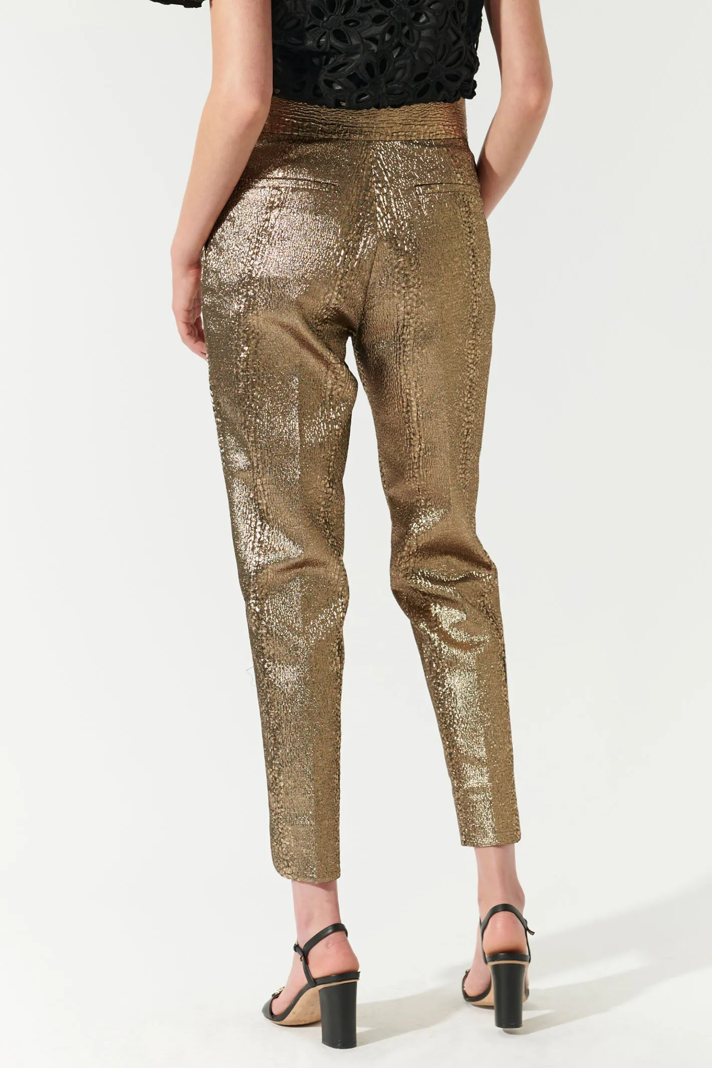 Dea Kudibal CamettiDEA Trousers Black Gold 0381024