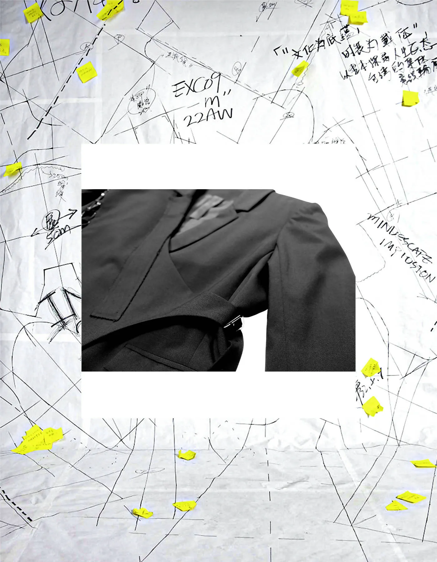Deconstructed Corset-Like Blazer