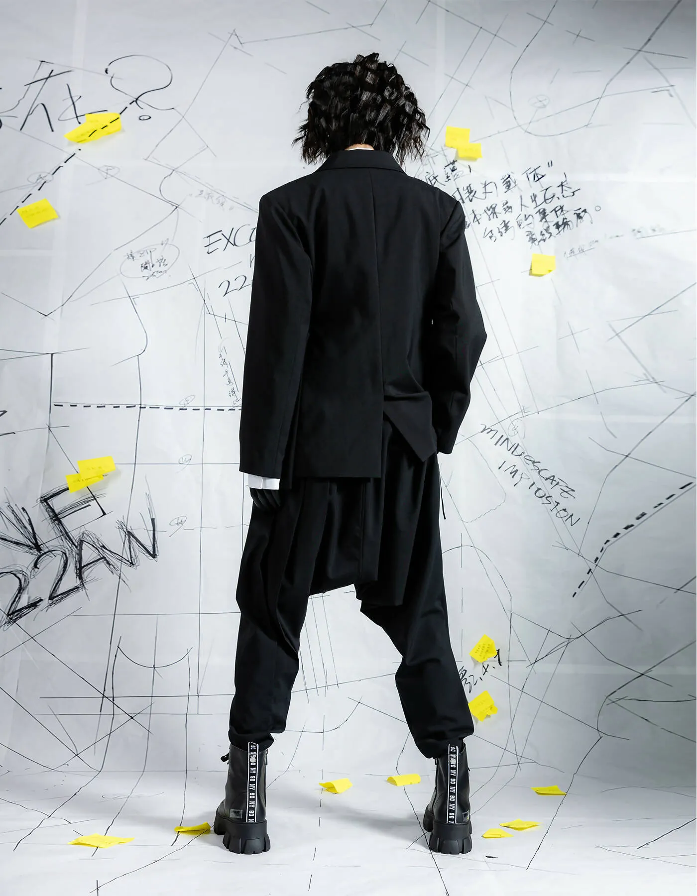 Deconstructed Corset-Like Blazer