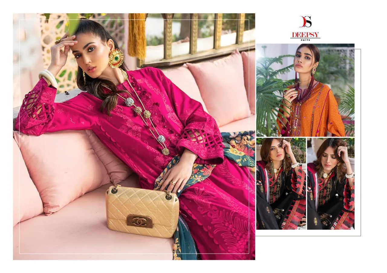 Deepsy Suits Elan Pakistani Cotton Casual Designer Salwar Suits