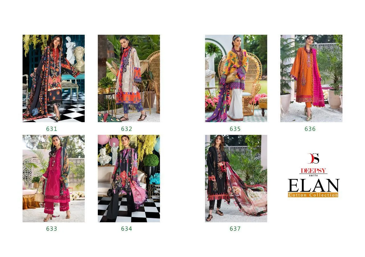 Deepsy Suits Elan Pakistani Cotton Casual Designer Salwar Suits