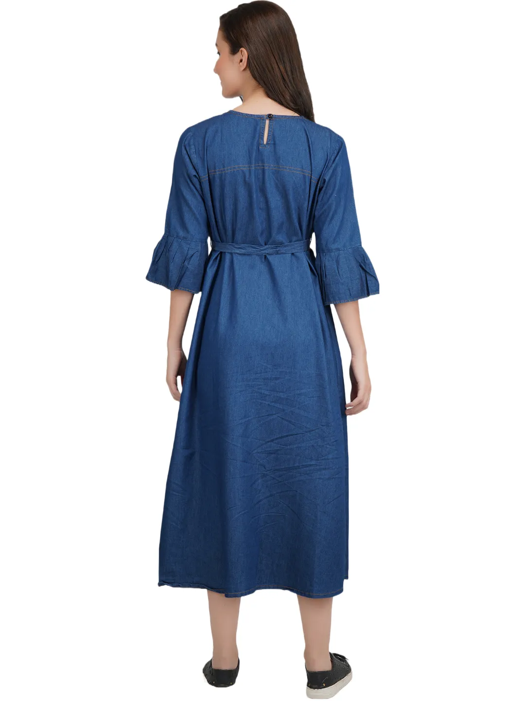 Denim Maternity  dress