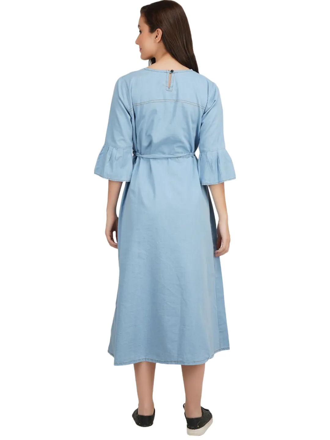 Denim Maternity  dress