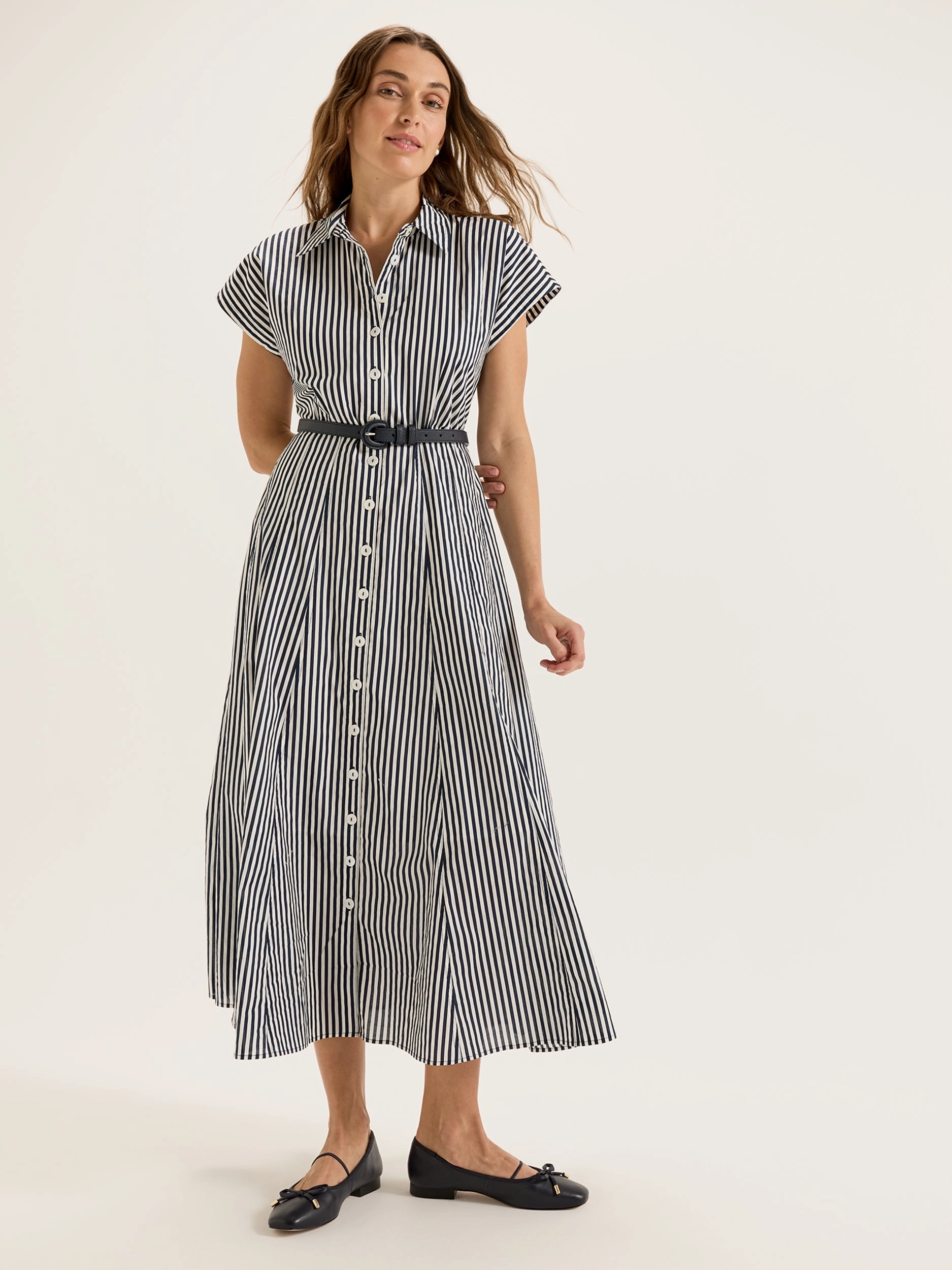 Denver Shirtdress Structured-Shape