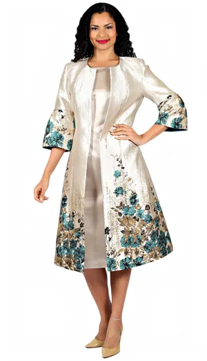 Diana Couture Dress 8720-Teal