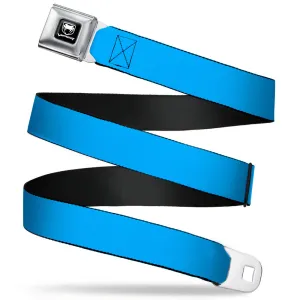 Dodge Viper Seatbelt Belt - Baby Blue Webbing