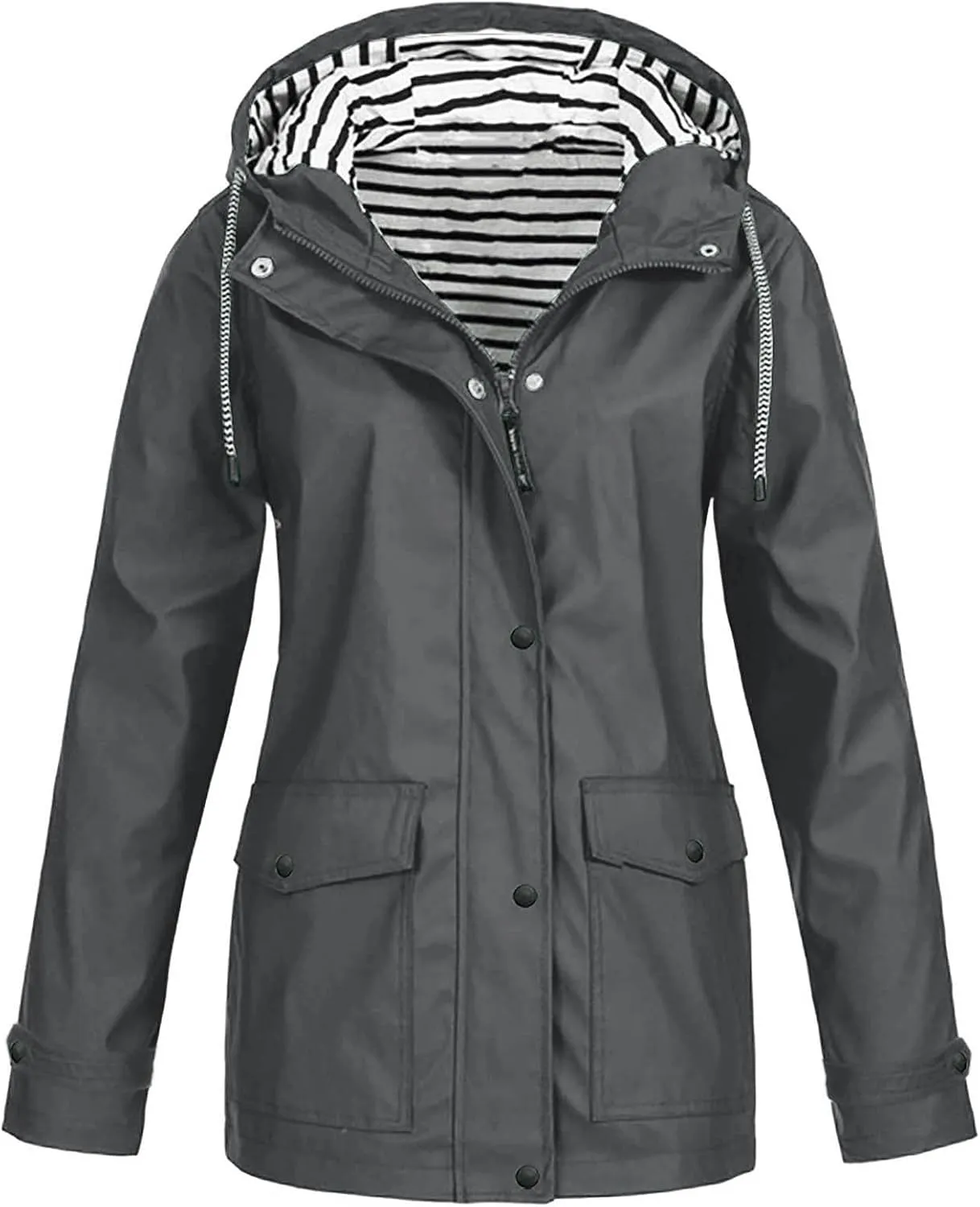 Double-Breasted Classic Lapel Overcoat Women Coat Rain Raincoat Women'S Coat Long Dress Jacket Coat for Women