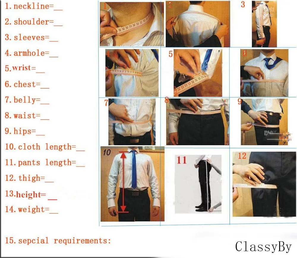 Double Breasted Navy Blue Blazer with pants   Men's Suits 2 Pieces CS4862