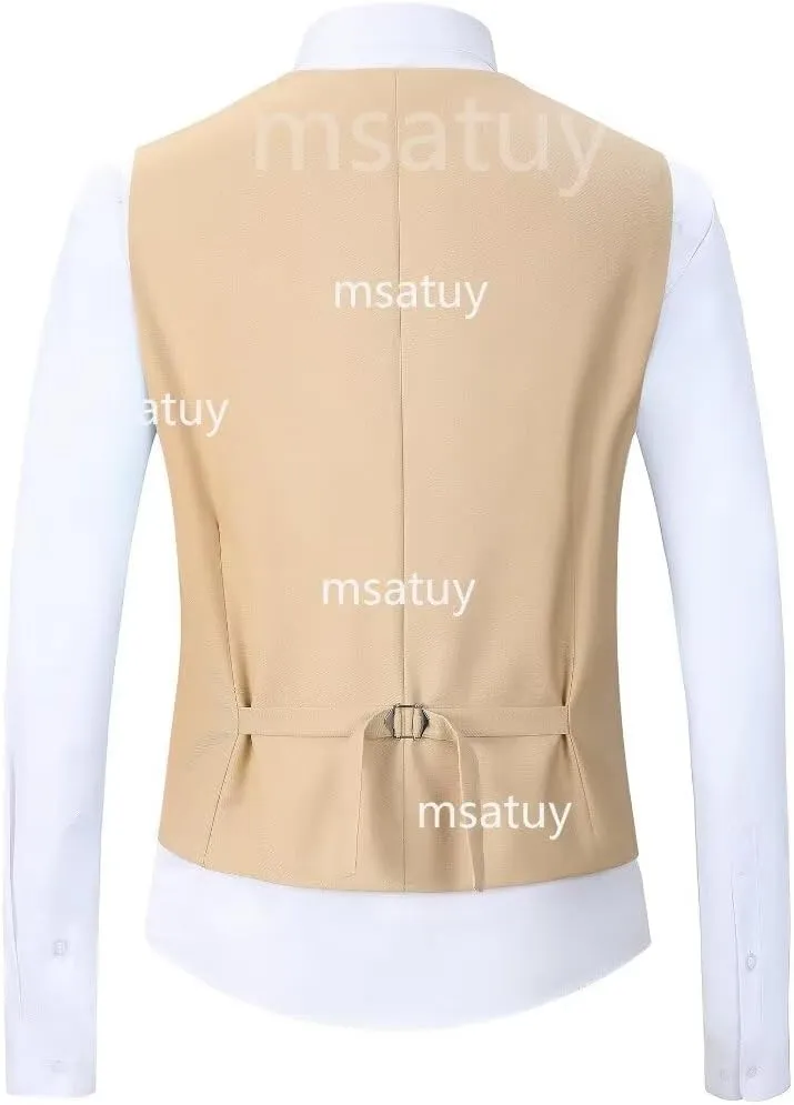 Double Breasted Slim Fit Tuxedos for Men 3 Pieces Suits Sets Double Breasted Suit Man Peak Lapel Blazer Vest Pant