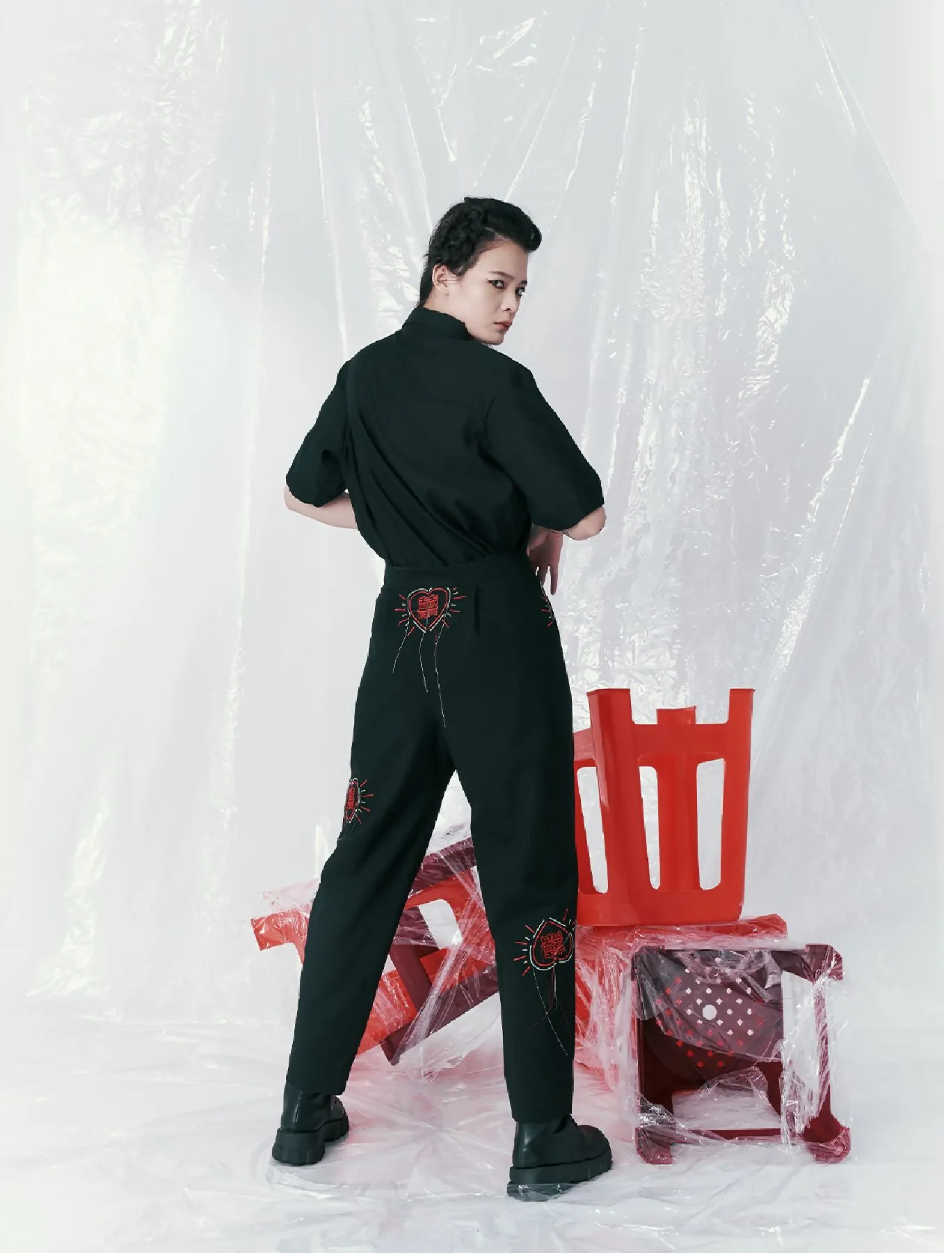 Double Happiness Character Pants