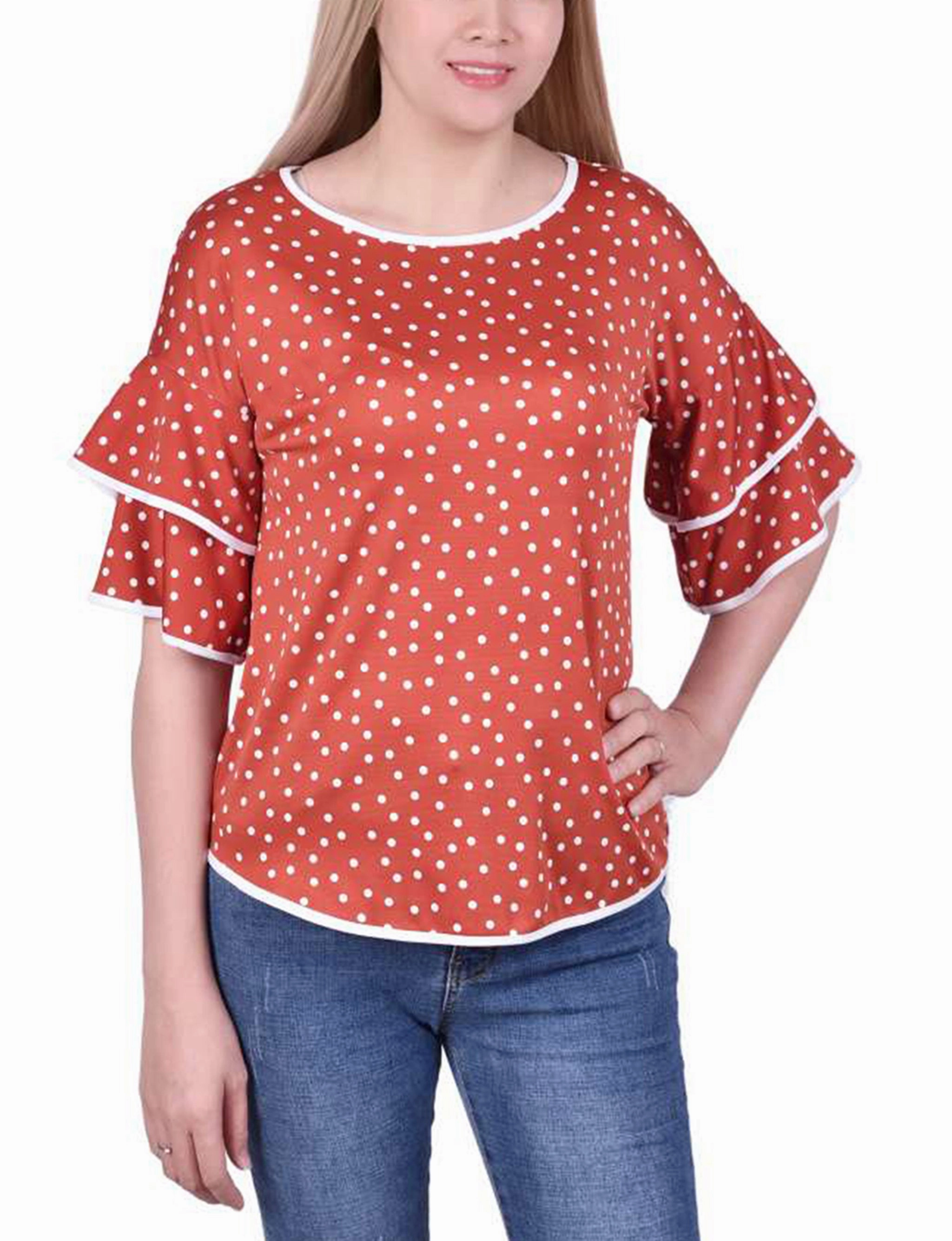 Double Layer Elbow Sleeve Top Hygroscopic Inner Layer