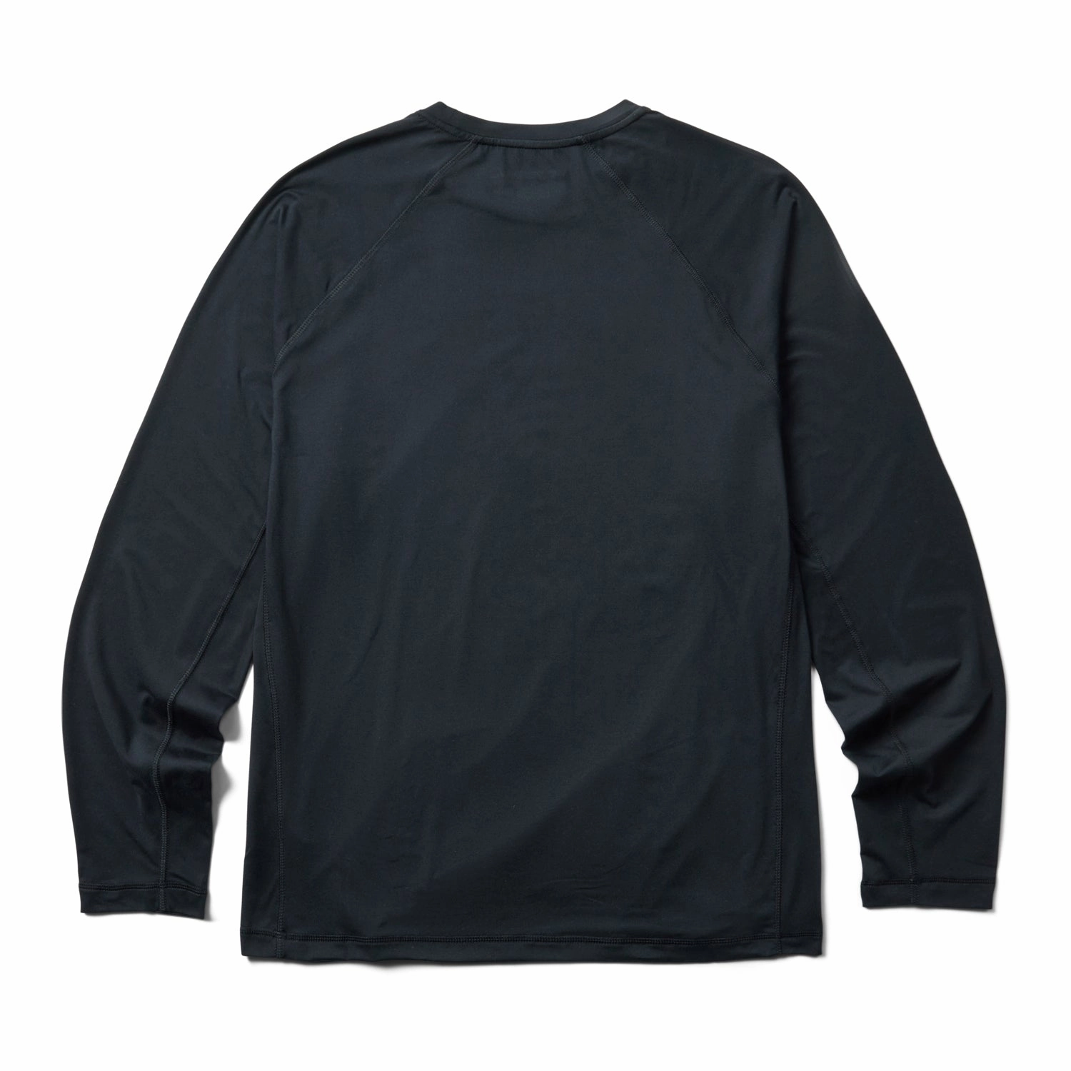 Wolverine Mens Black Polyester L/S Tactical Sun-Stop Eco Crew Stretchable Cloth wrinkle free