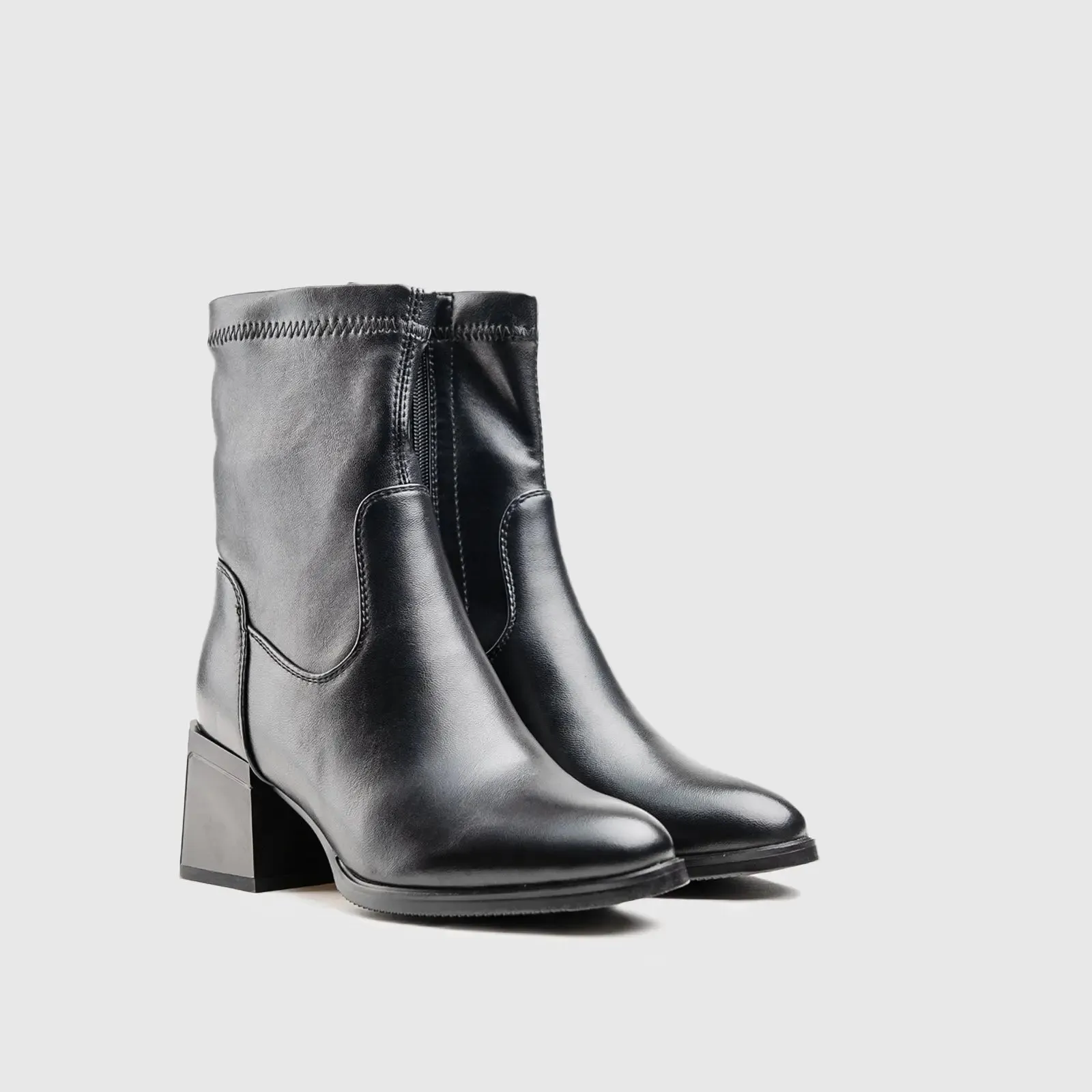 Dress Ankle Boots Black Car018