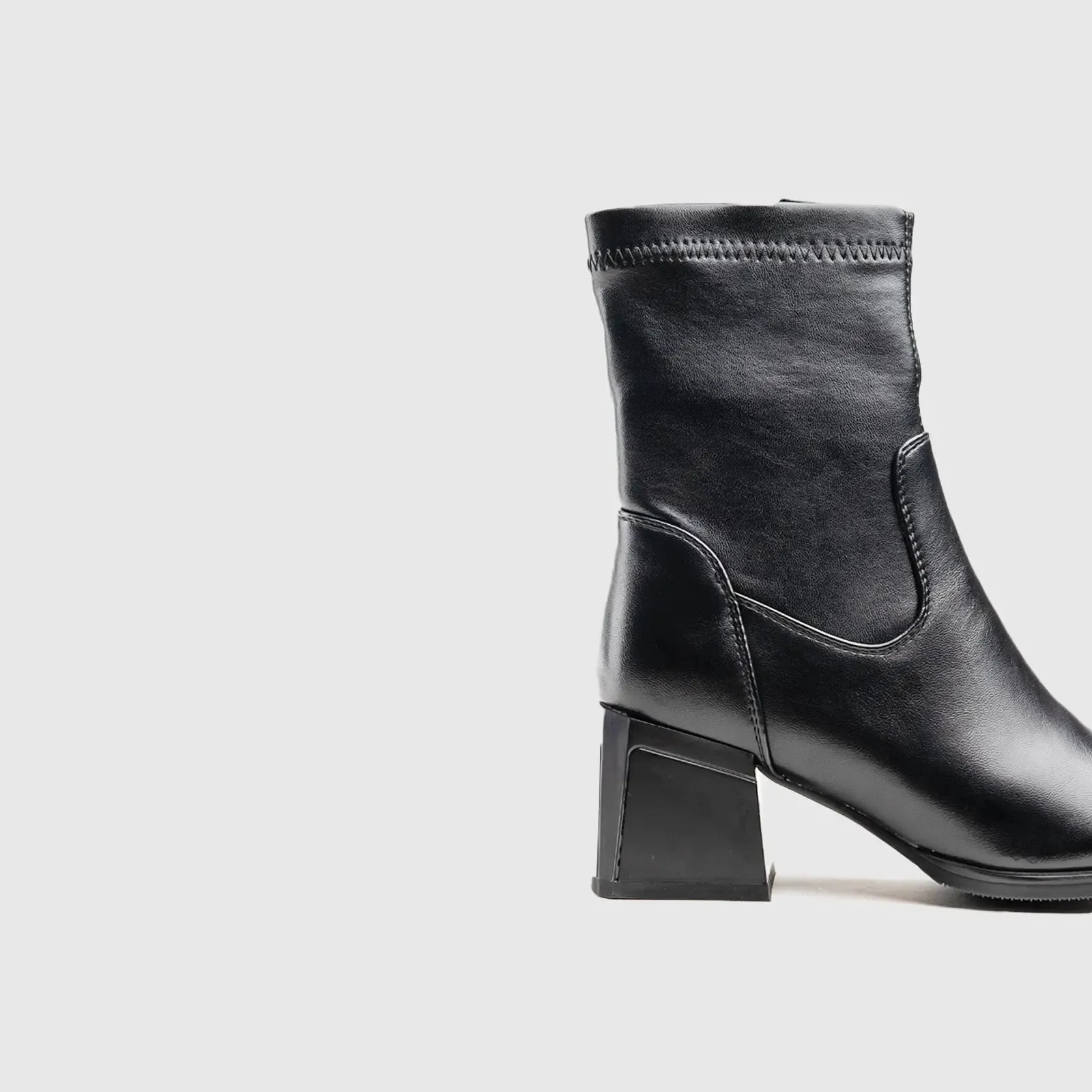 Dress Ankle Boots Black Car018