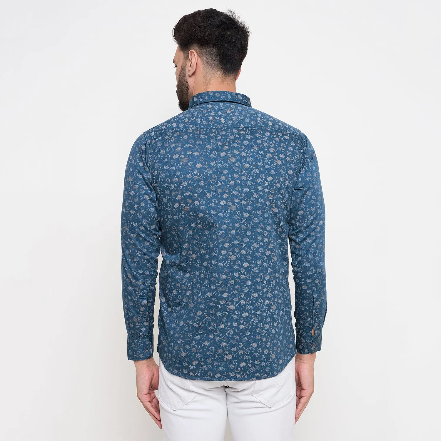 Duke Stardust Men Full Sleeve Cotton Shirt (SDO8PRN)