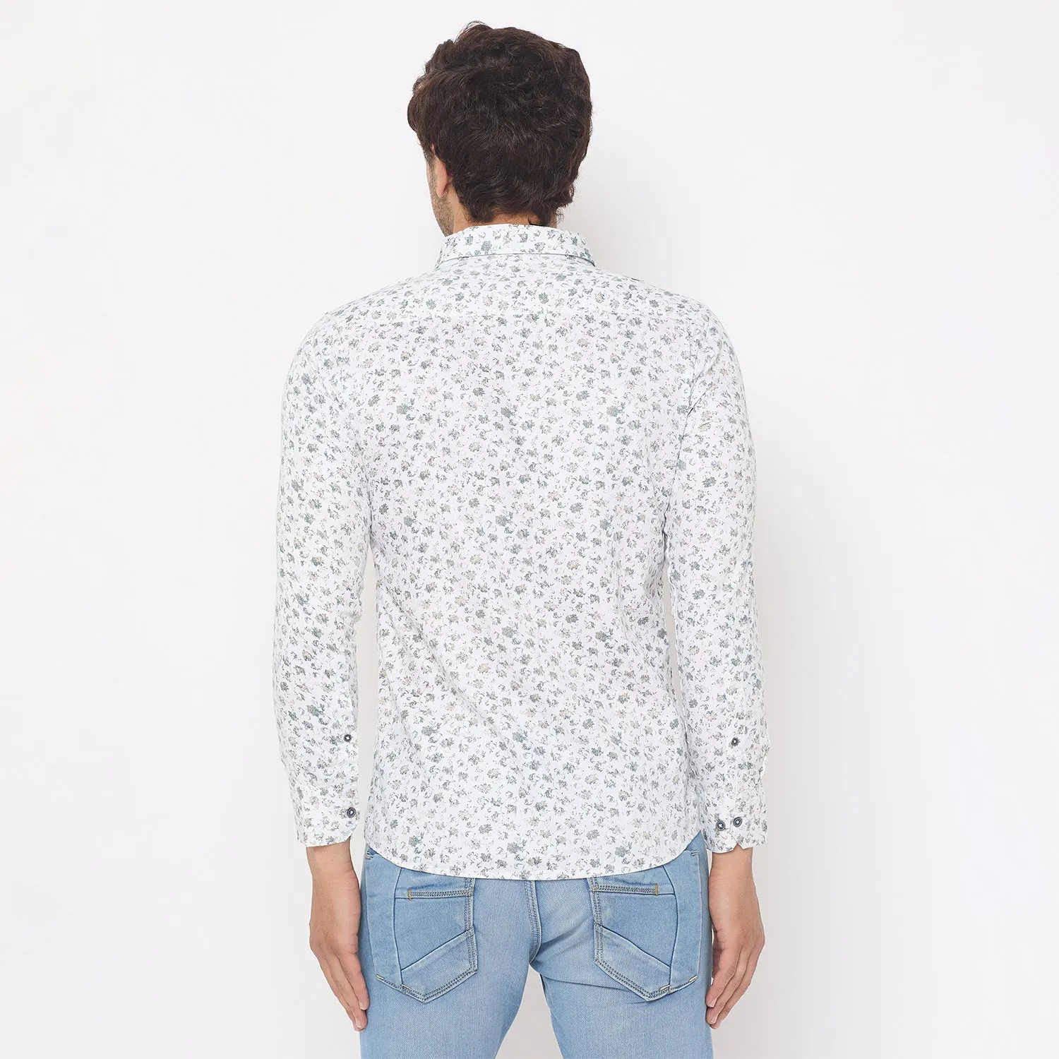 Duke Stardust Men Full Sleeve Cotton Shirt (SDO8PRN)