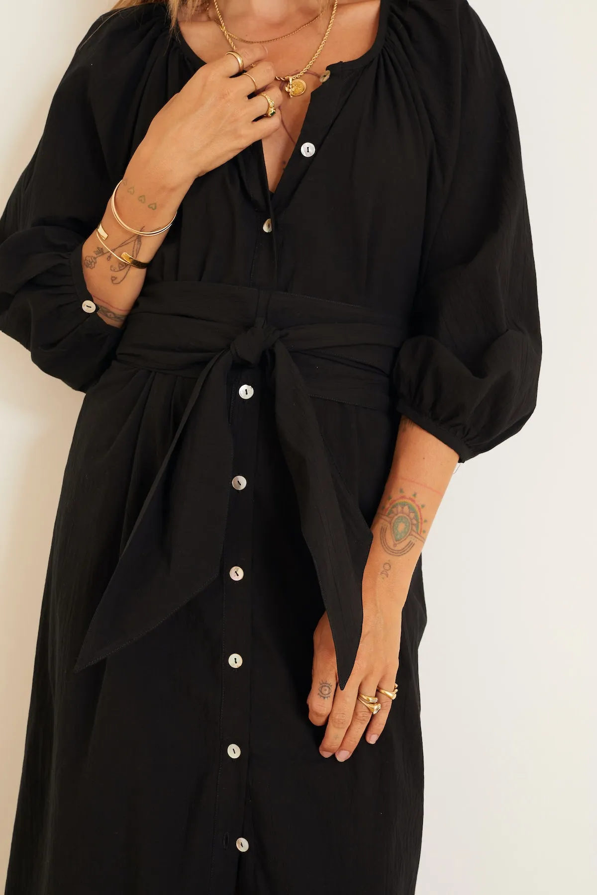 SASH BELT Oversized Fit DoubleStitchedSeams