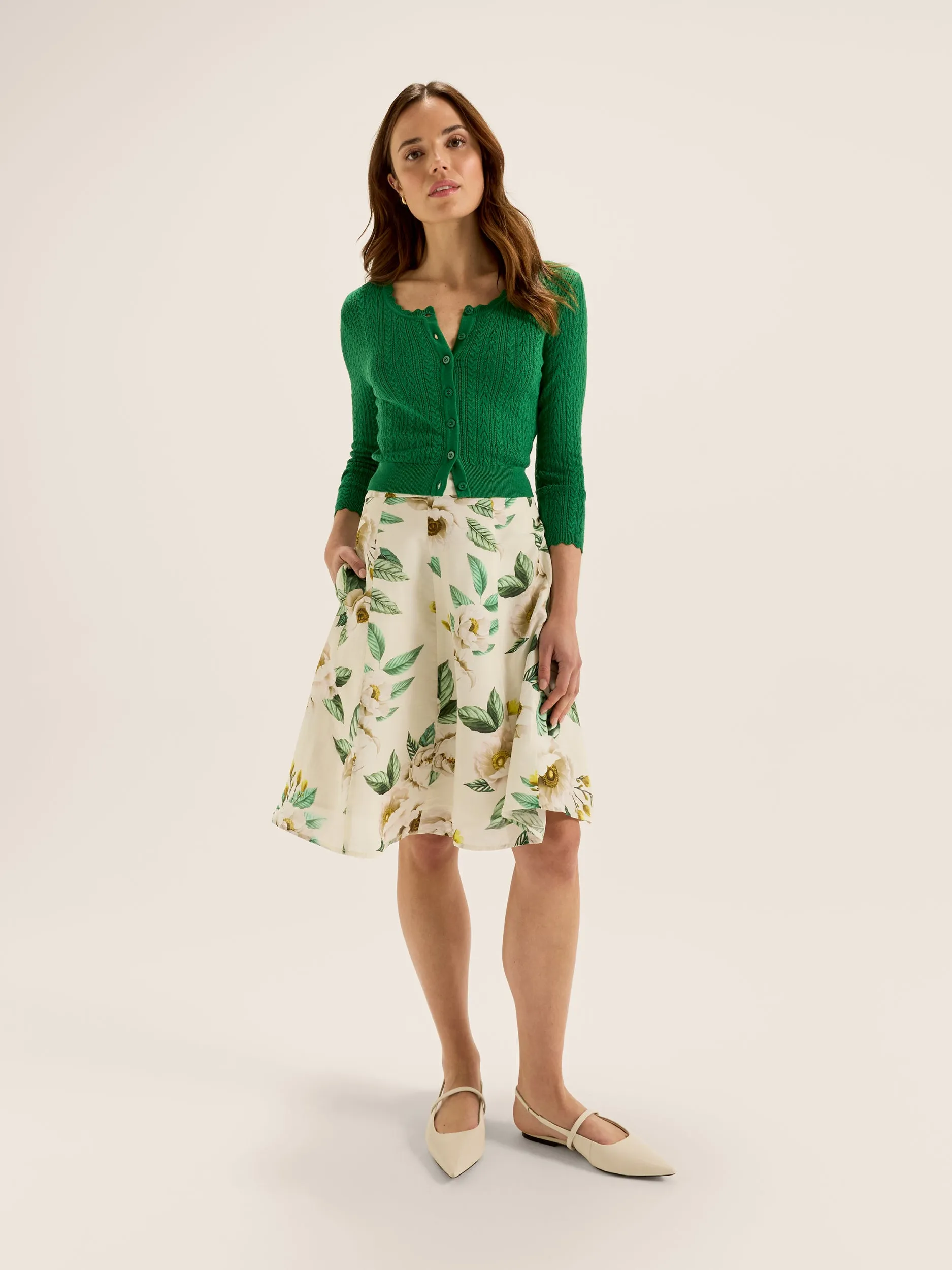 Weekend Style Home Comforted Hazel 3/4 Sleeve Cardigan