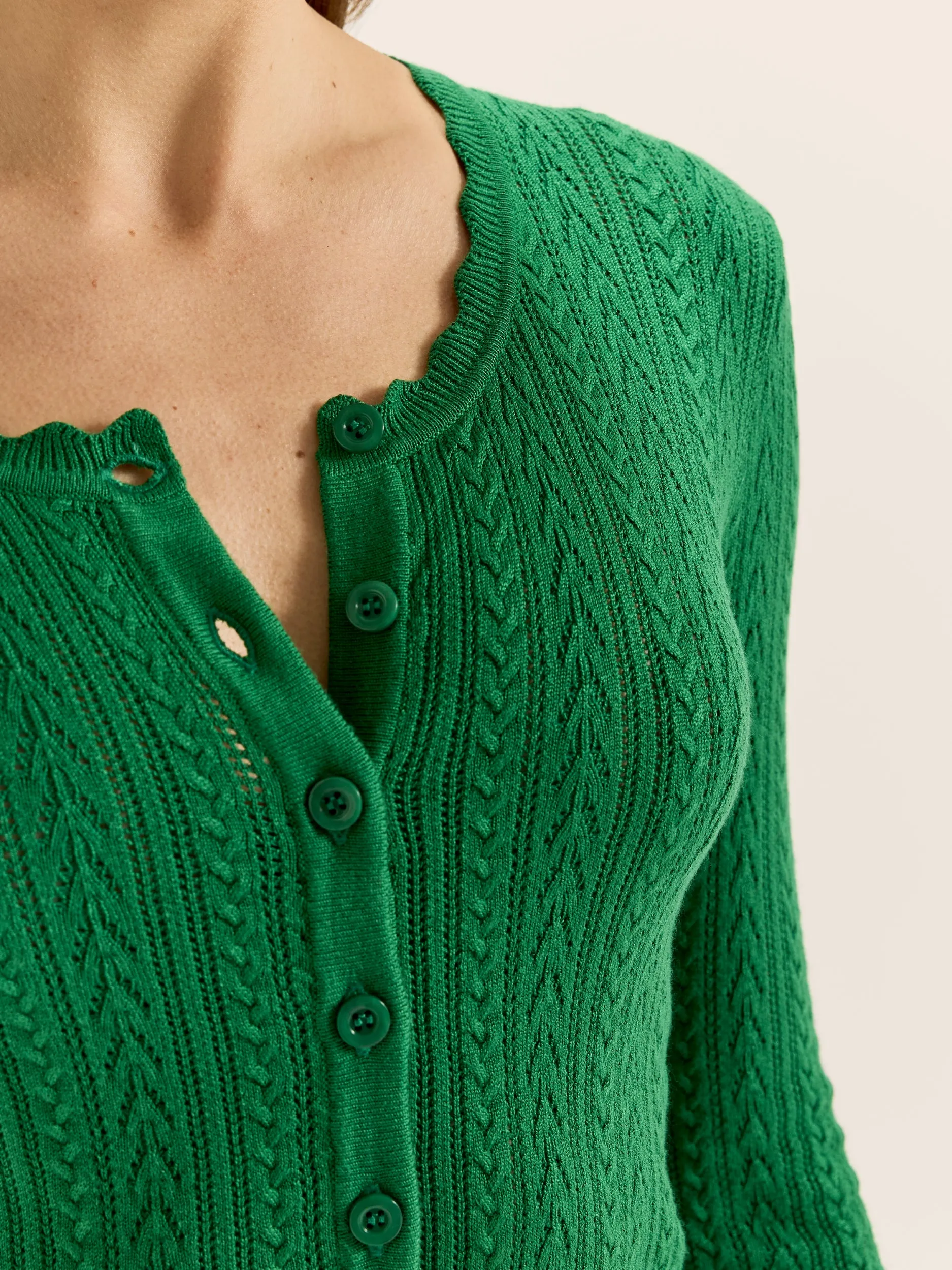 Hazel 3/4 Sleeve Cardigan All Season