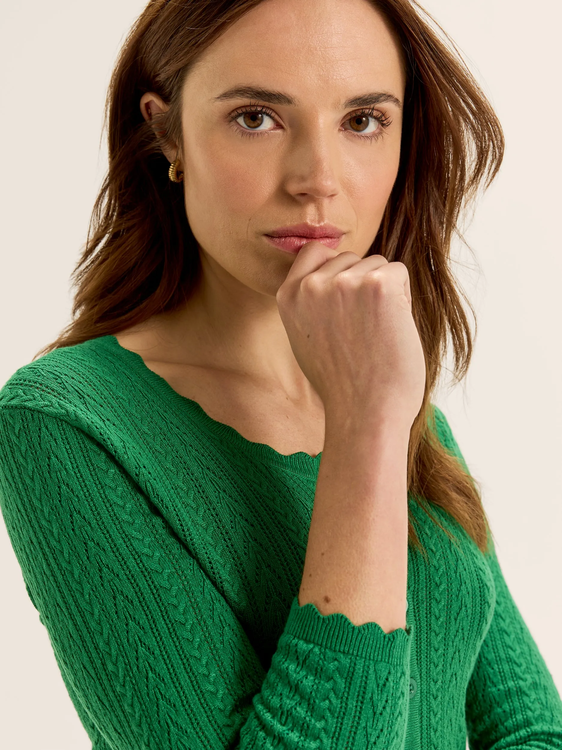 Effortless Style Hazel 3/4 Sleeve Cardigan