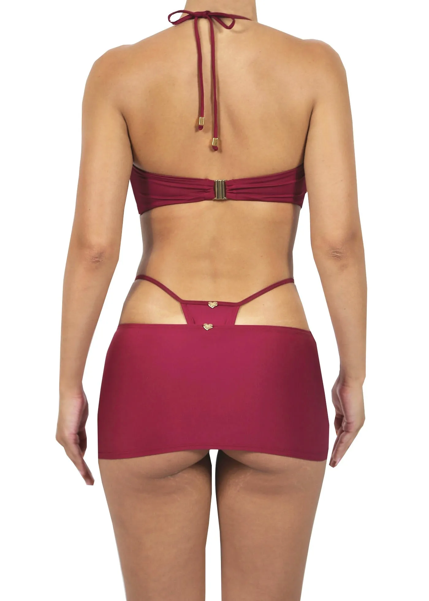 ELEKTRA SKIRT | WINE Everyday Knit