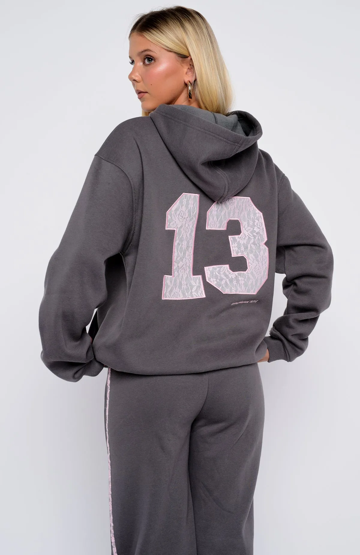 Gave You Everything Oversized Hoodie Volcanic KnitCuff Reinforcements