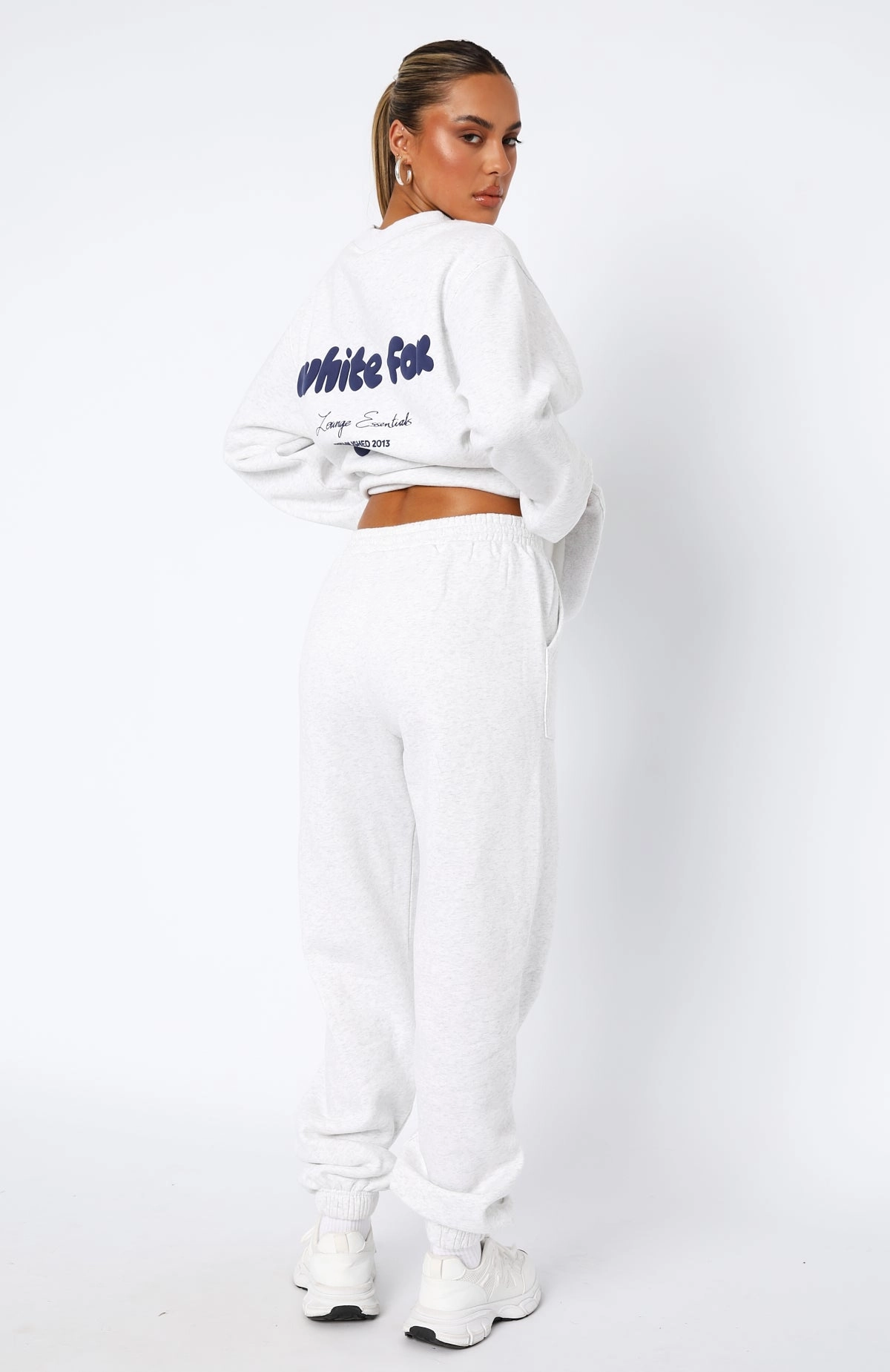 Seasonal Wear Reinforced Neckline Stitching Era 8 Sweatpants Galaxy