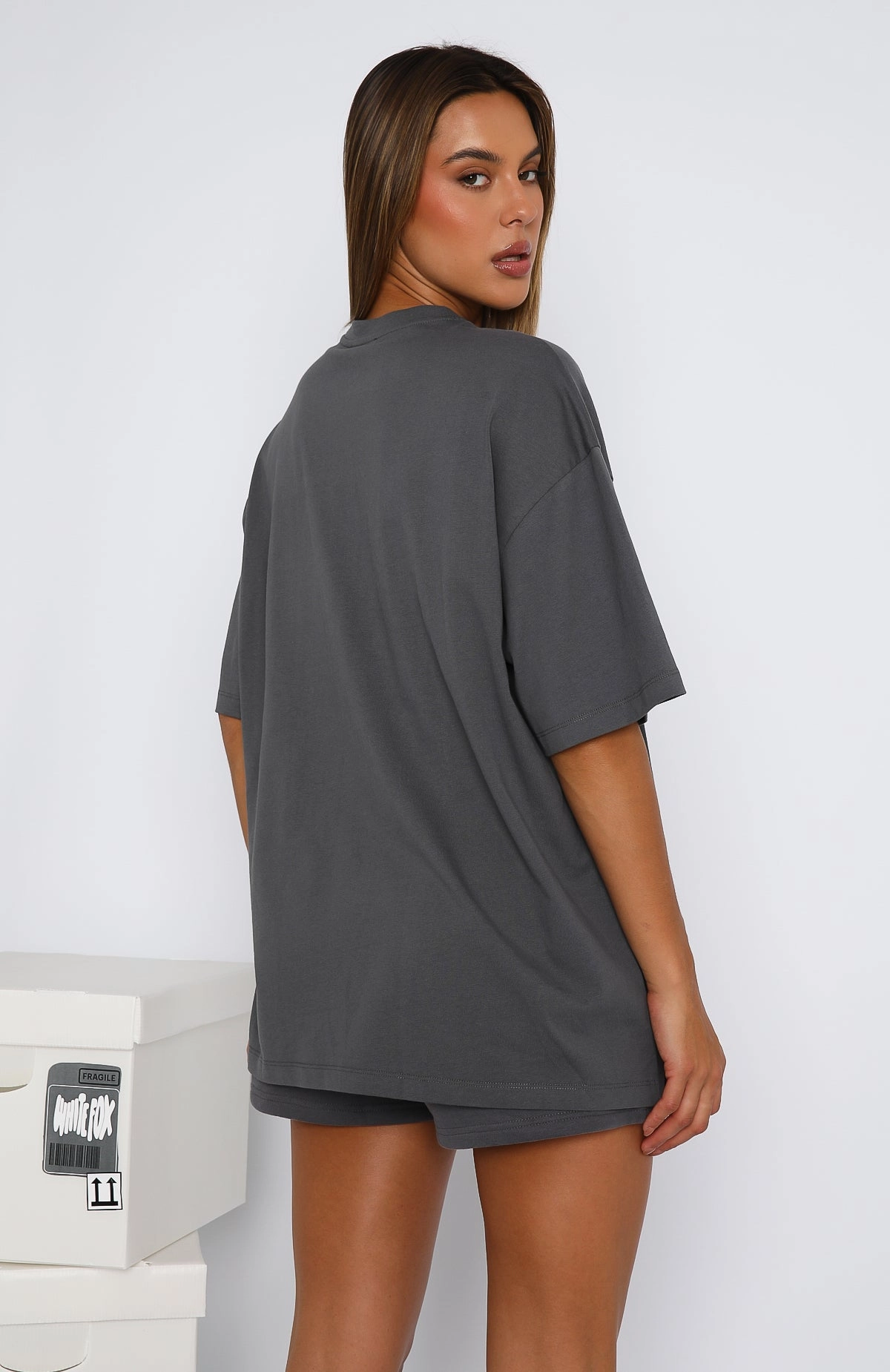 Archive 6.0 Oversized Tee Ash Grab And Go