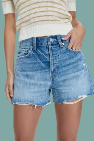 Nova High Rise Cut Off Short Collectible Item DoubleLayeredKnees