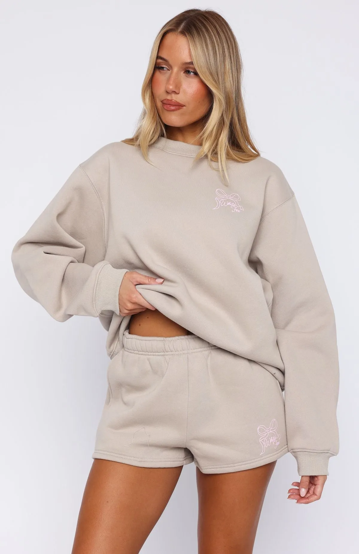 Love You Forever Lounge Shorts Moon Temperature control