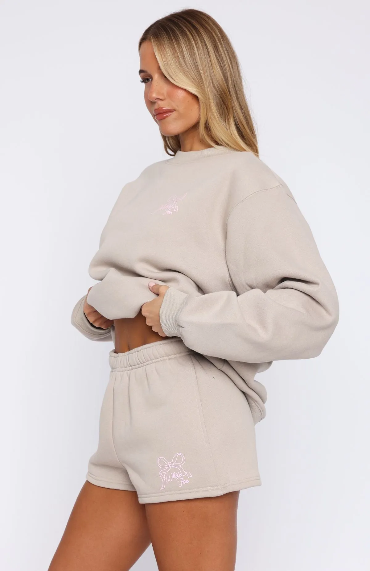 Love You Forever Lounge Shorts Moon Warm Essentials Bold Simplicity