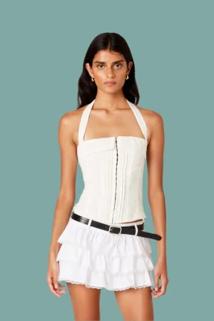 Elasticated Hem Machine Washable Fabric Warren Corset