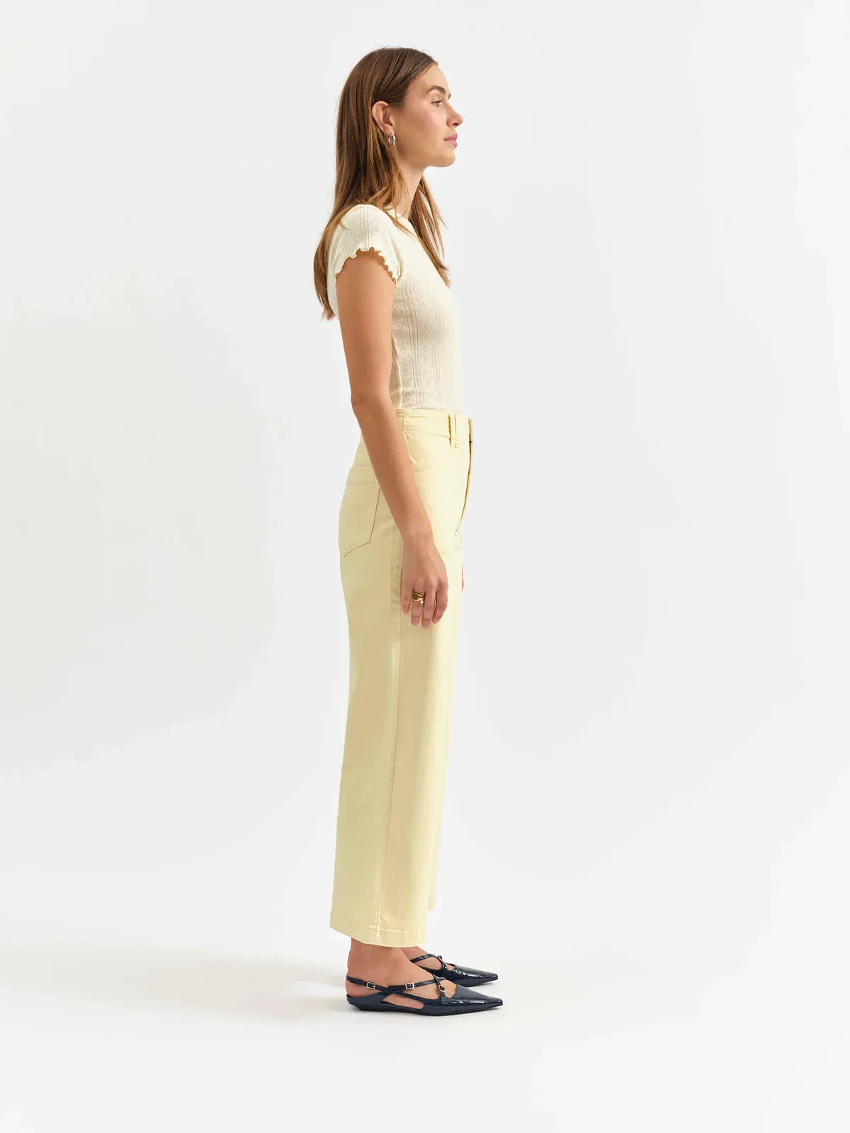 Sweat Wicking Liner Valley Girl Jeans -Sunny