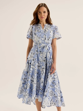 Wild Rose Shirtdress Fashion Essential Vintage Style