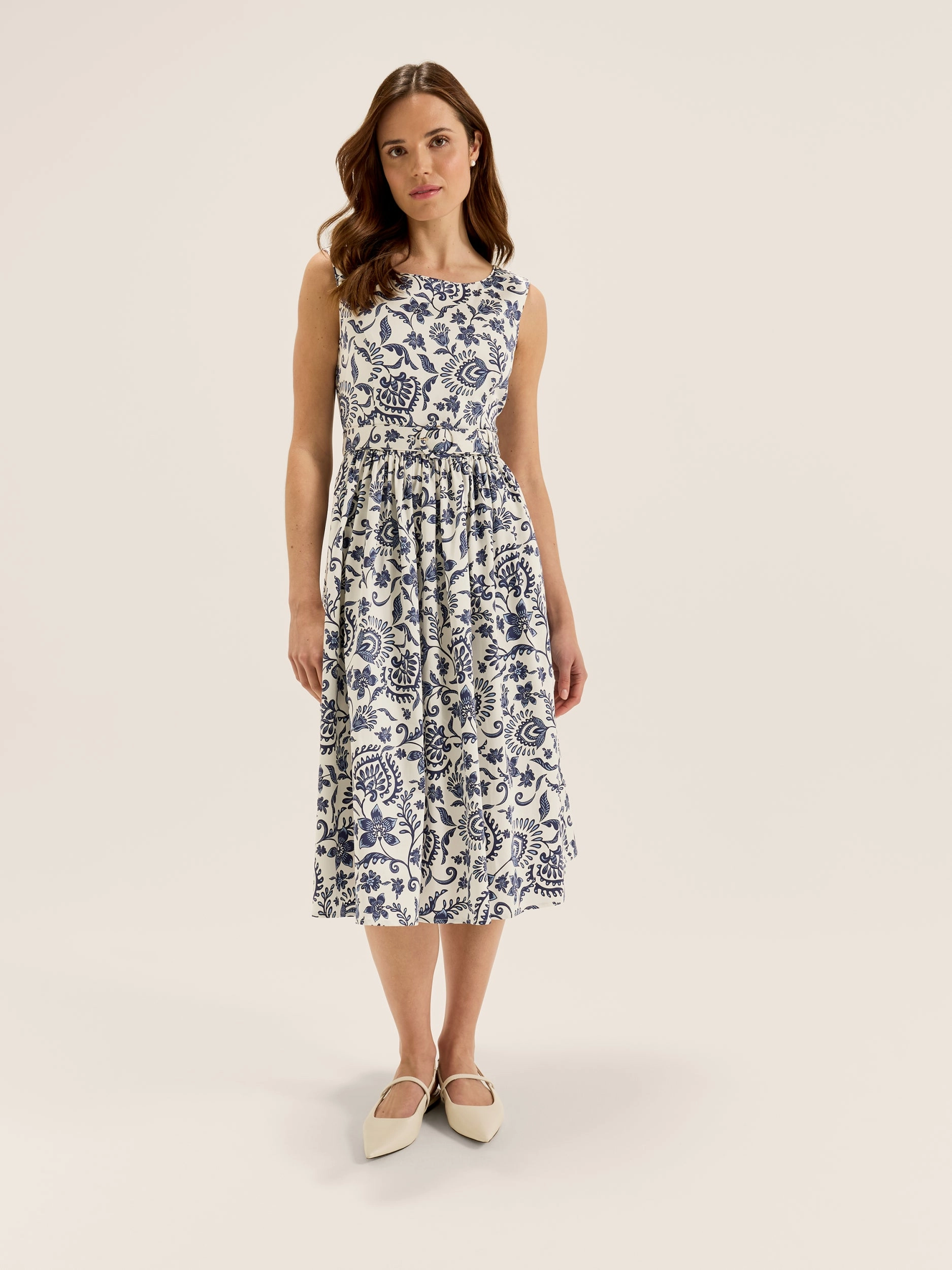 Lawn Soft Romantic-Style Marjorie Dress