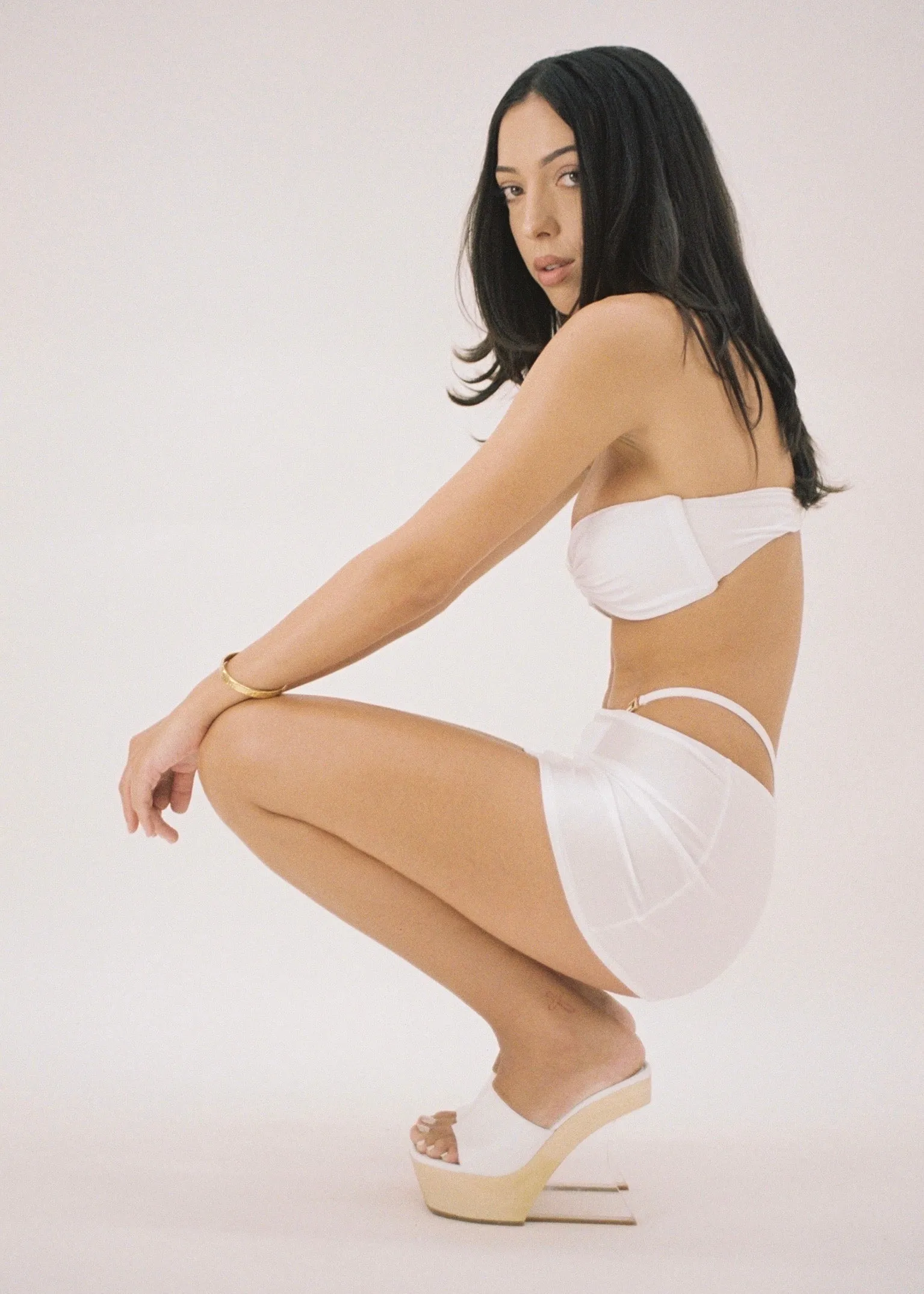 Modern Knit ELEKTRA SKIRT | WHITE