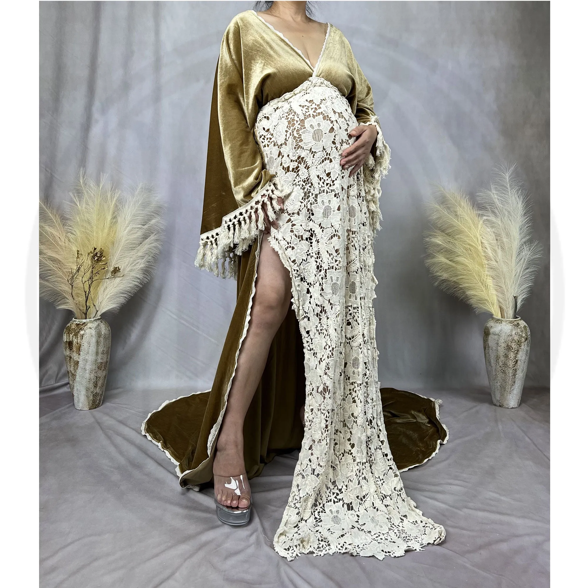 Elsie Velvet Gown