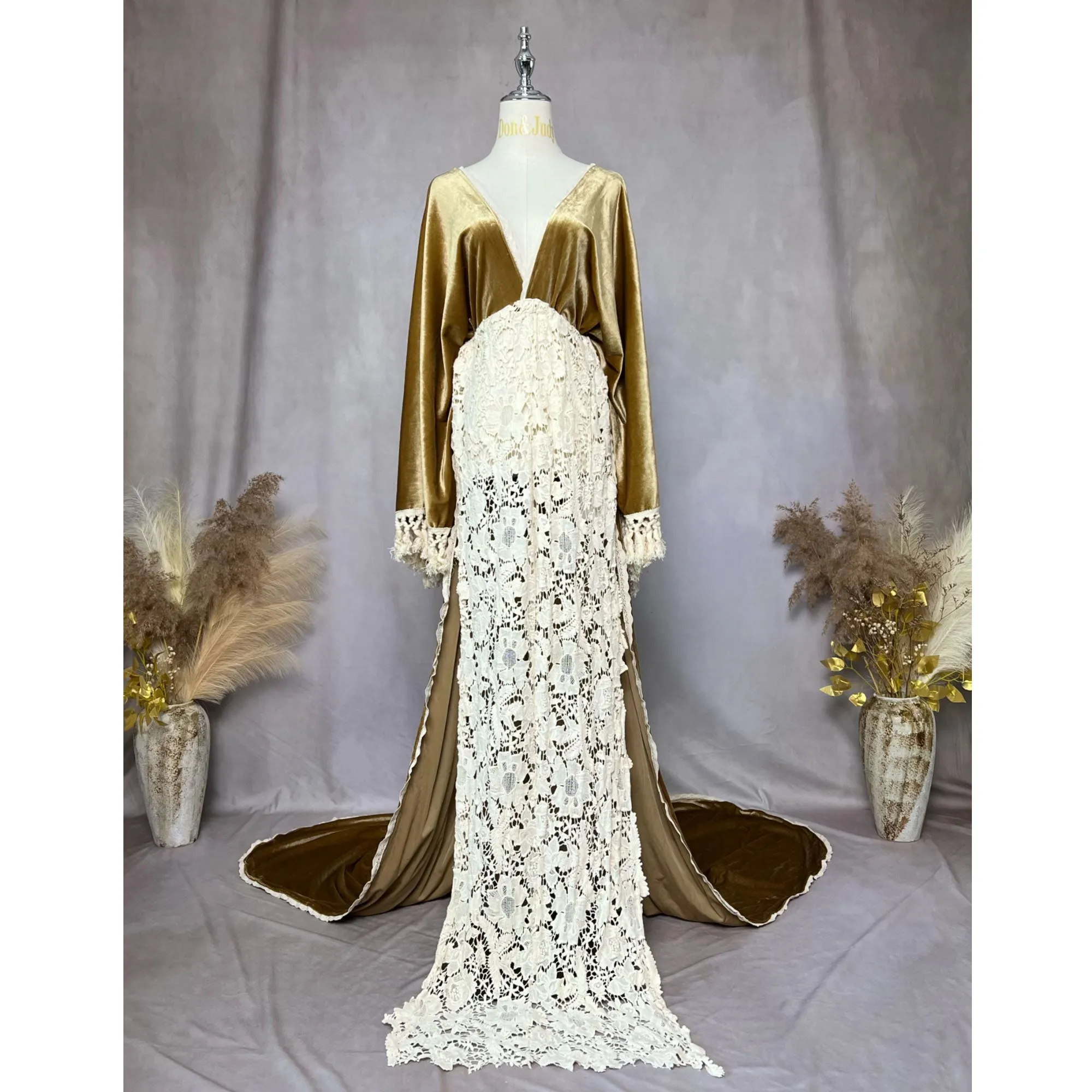 Elsie Velvet Gown