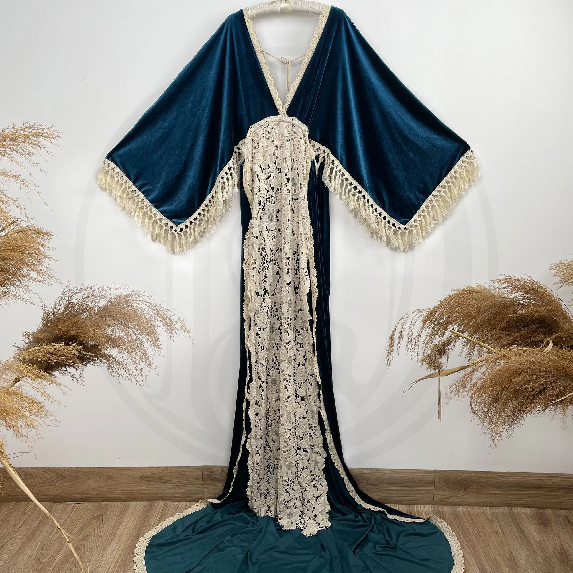 Elsie Velvet Gown