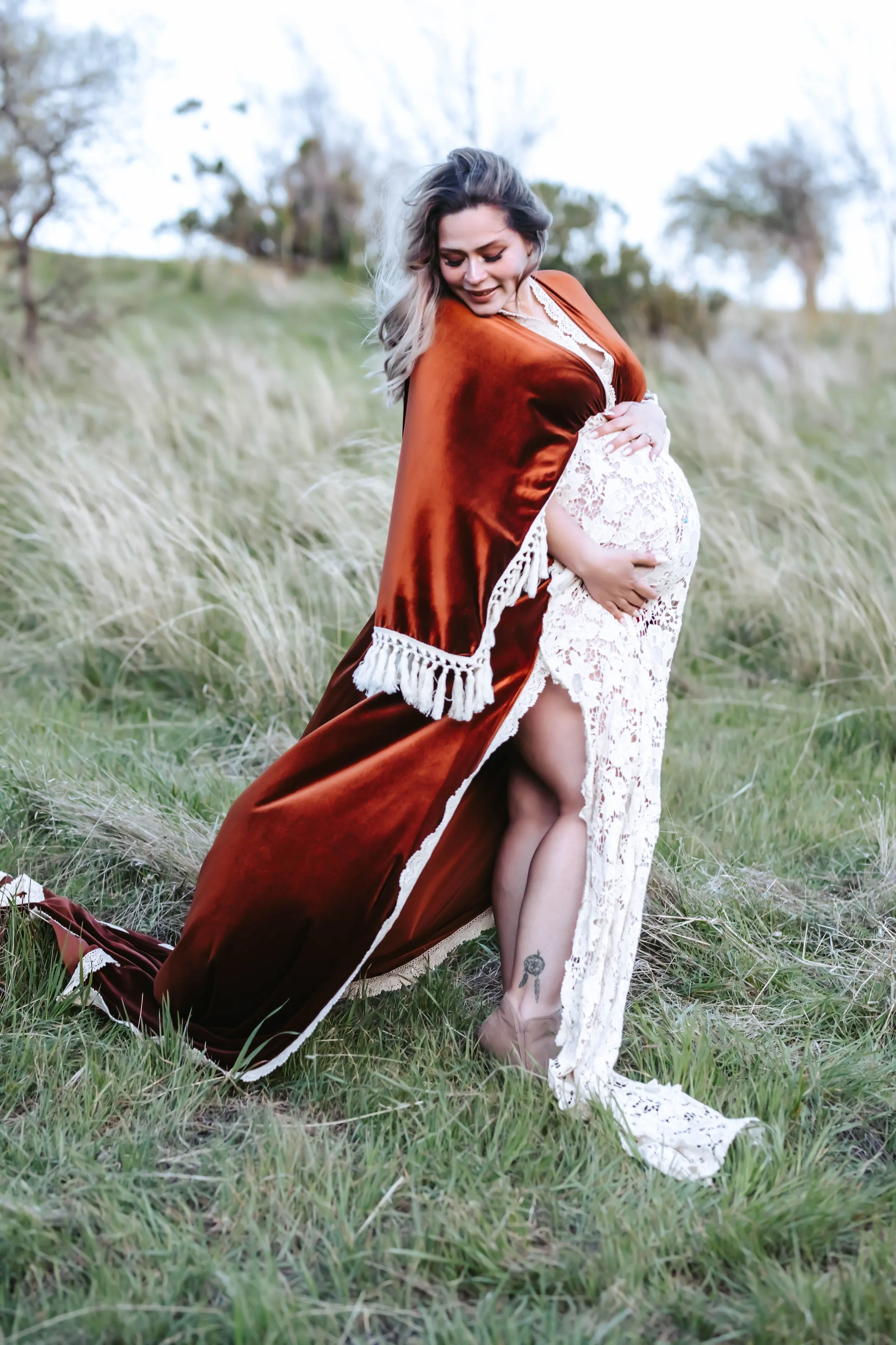 Elsie Velvet Gown