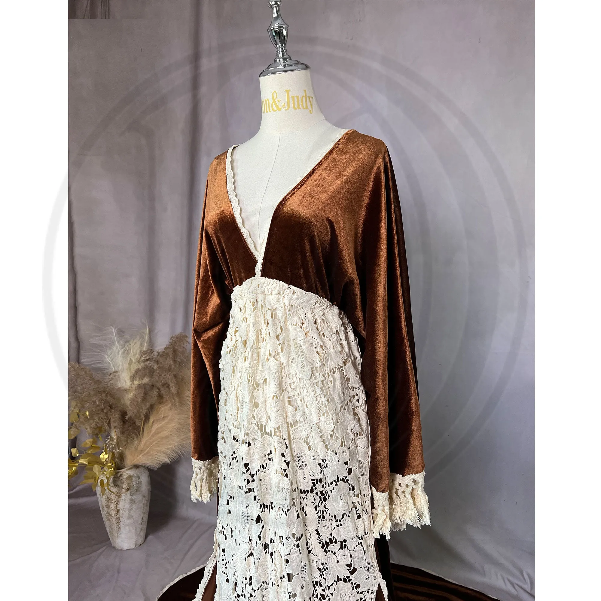 Elsie Velvet Gown