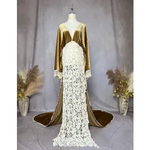 Elsie Velvet Gown
