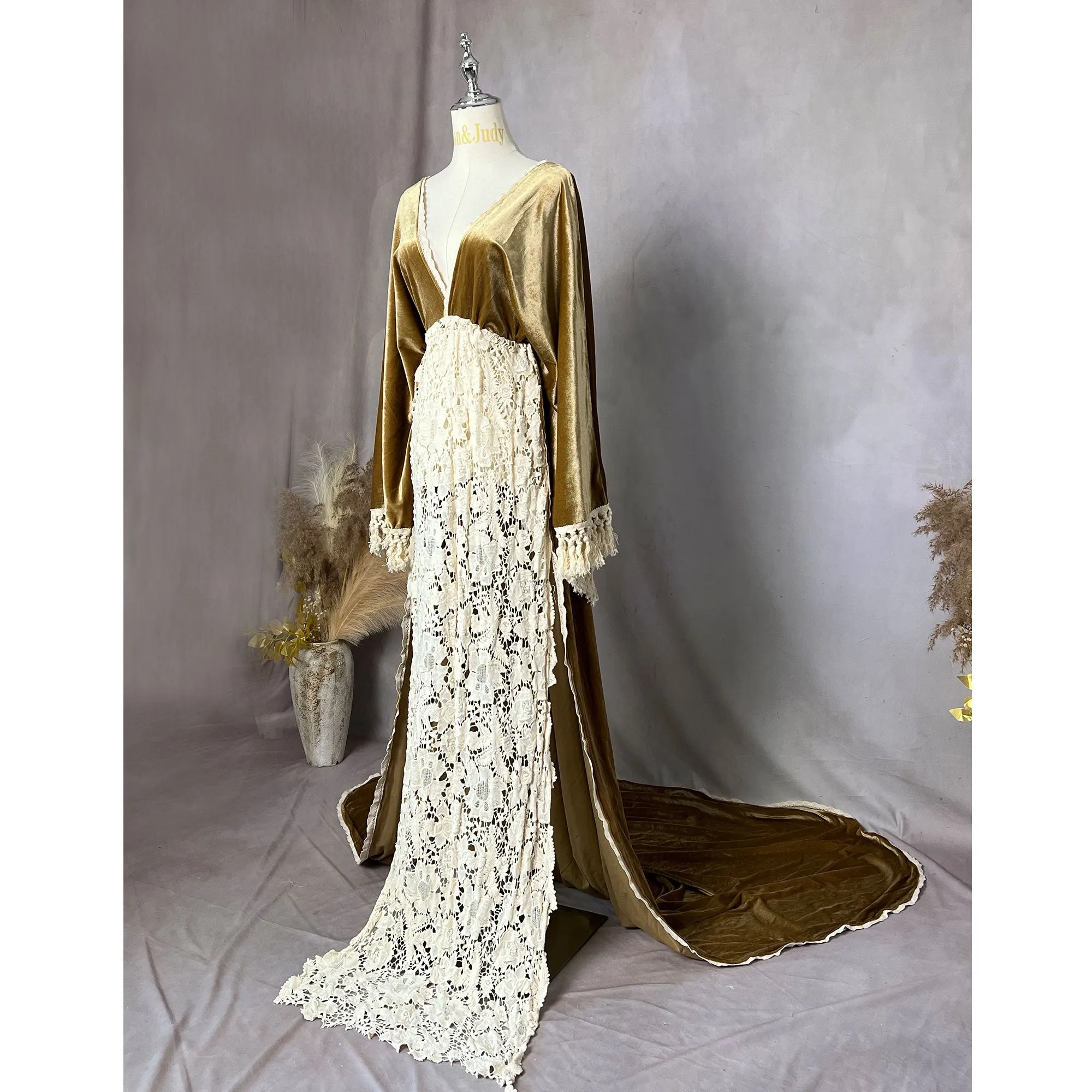 Elsie Velvet Gown