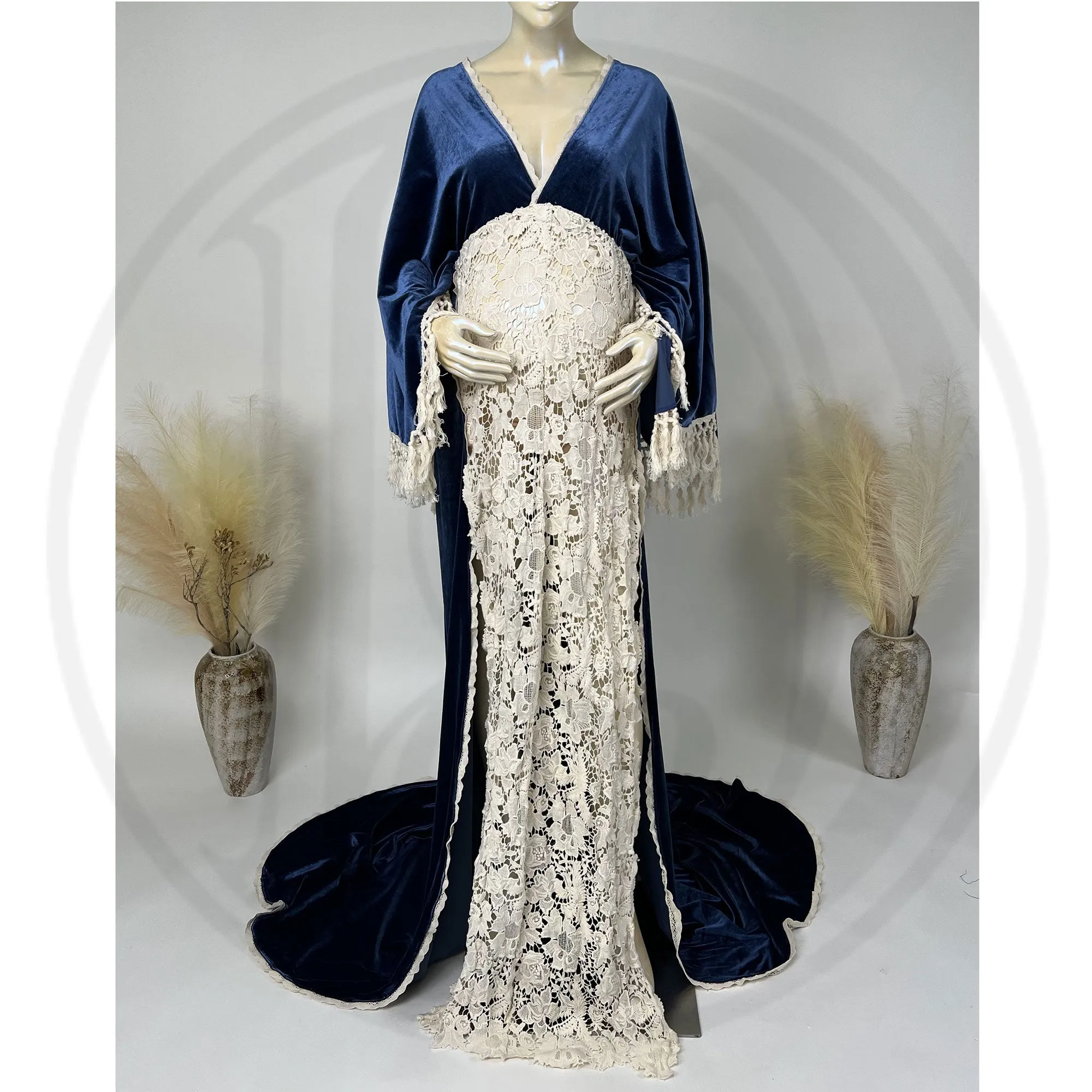 Elsie Velvet Gown