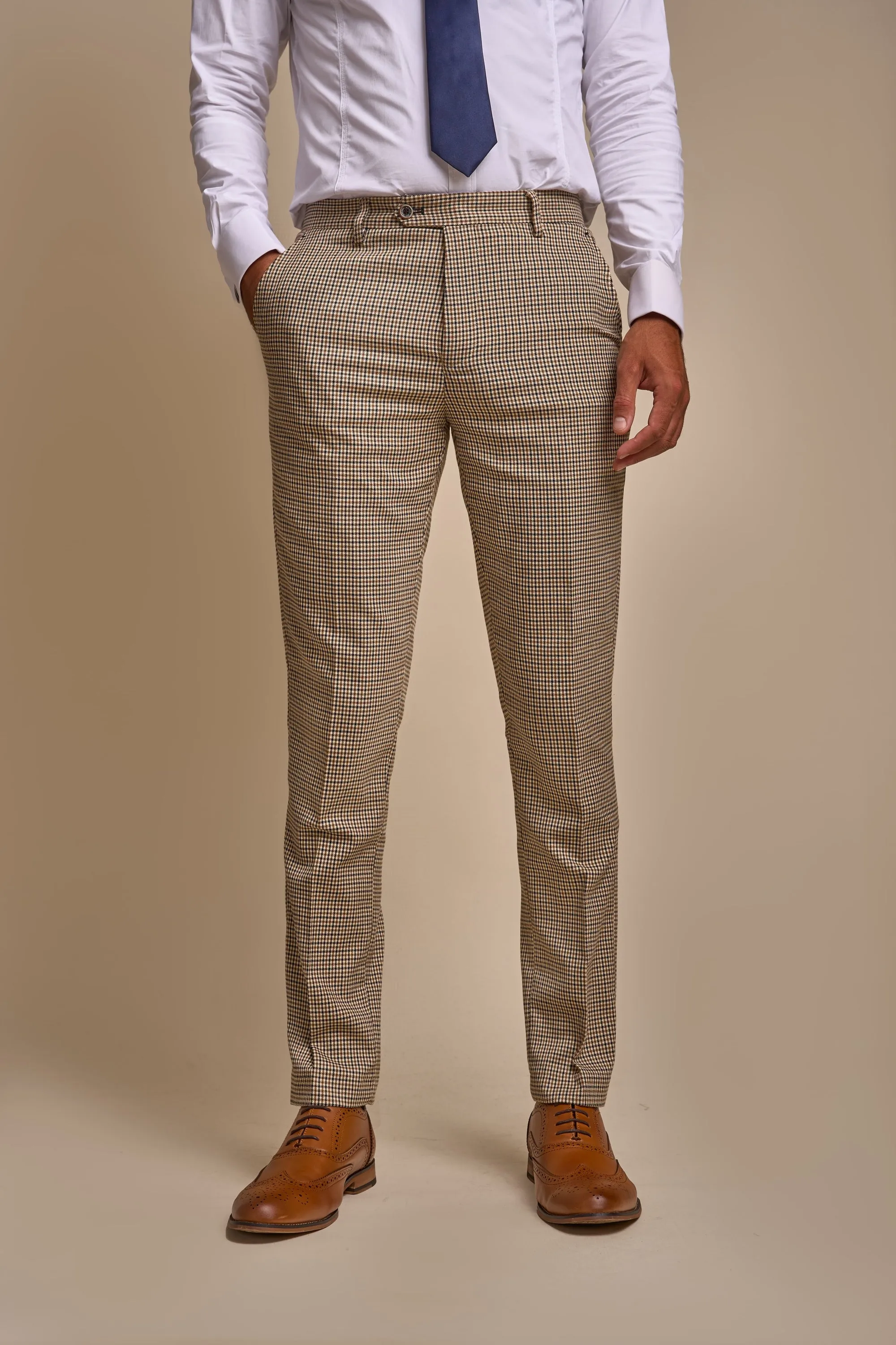 Elwood Houndstooth Three Piece Suit