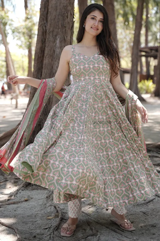Enchanted Forest Cotton Suit Set
