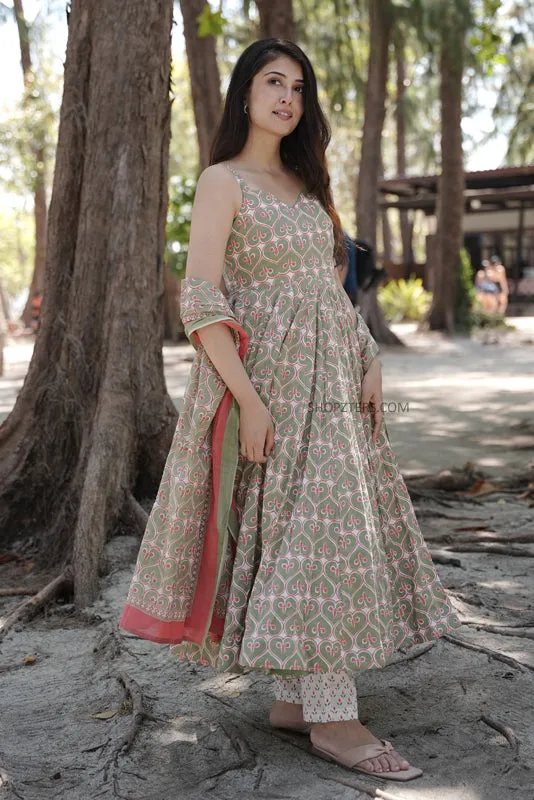 Enchanted Forest Cotton Suit Set