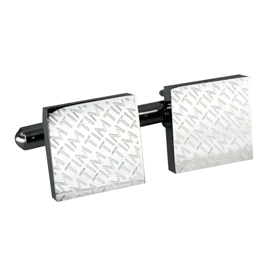 Engraved Diagonal Striped Silver Cuffs