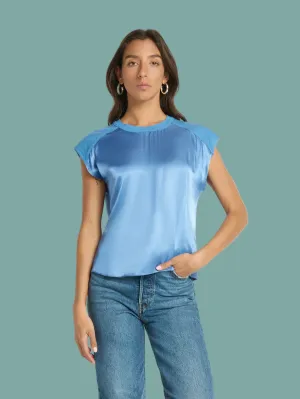 Wrinkle Resistant Textile Enya Top