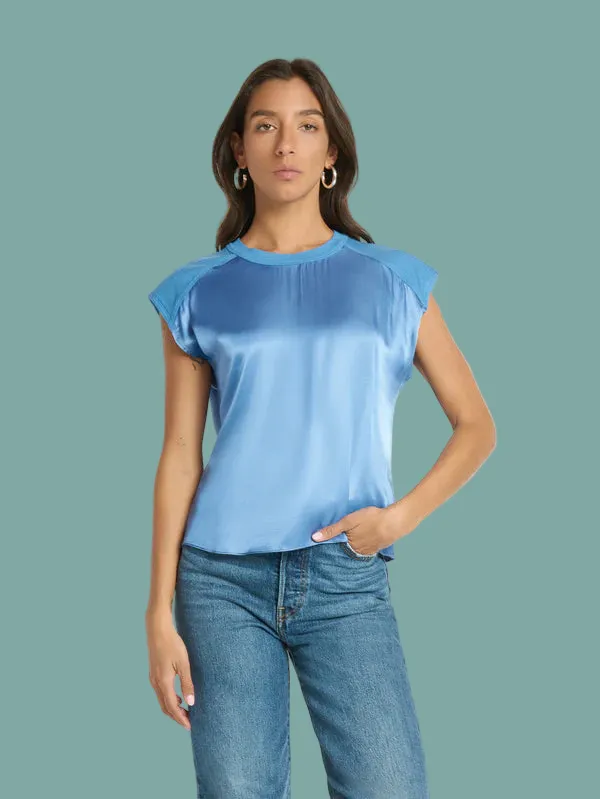 Wrinkle Resistant Textile Enya Top
